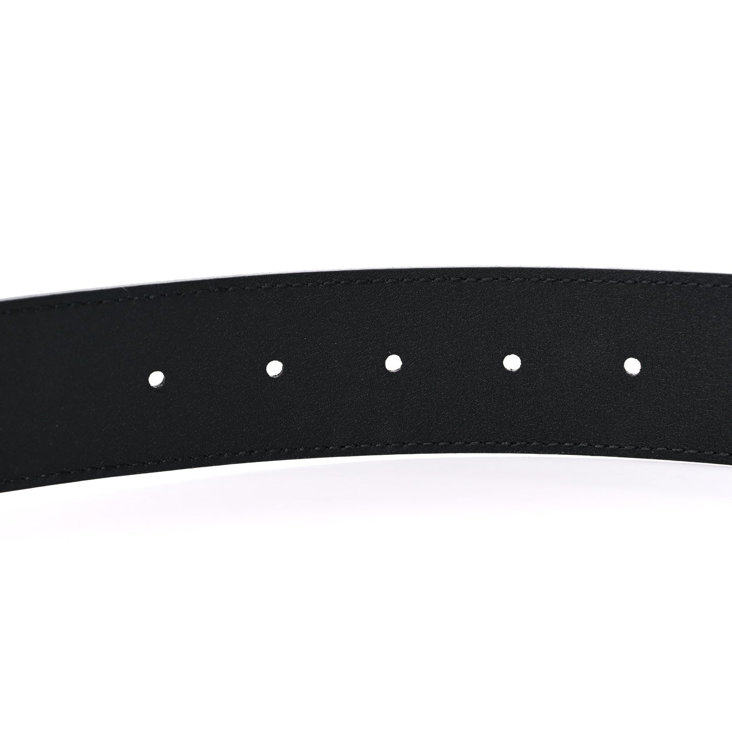 Plutone Calfskin Double G 40mm Belt 95 38 Black