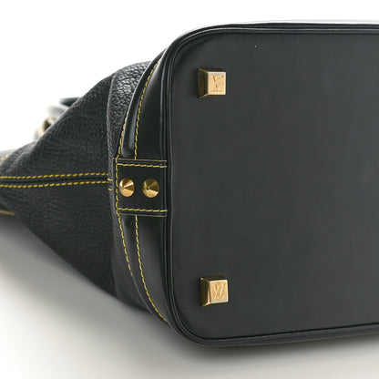Louis Vuitton Suhali Lockit MM Black 8 of 9