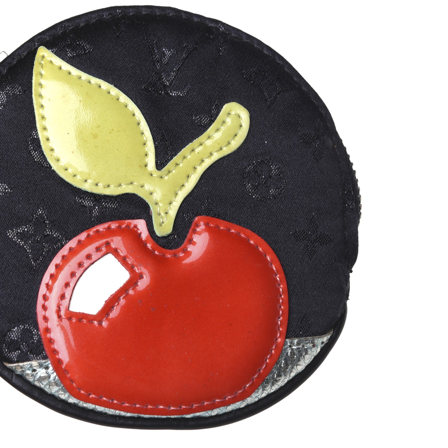 Louis Vuitton Mini Monogram Conte de Fees Apple Round Coin Purse 8 of 9