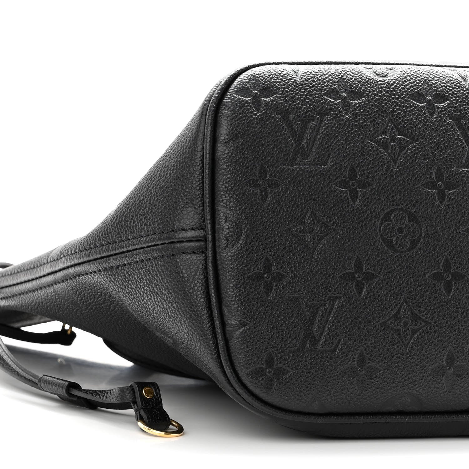 Louis Vuitton Empreinte Monogram Giant Neverfull MM Black 9 of 11