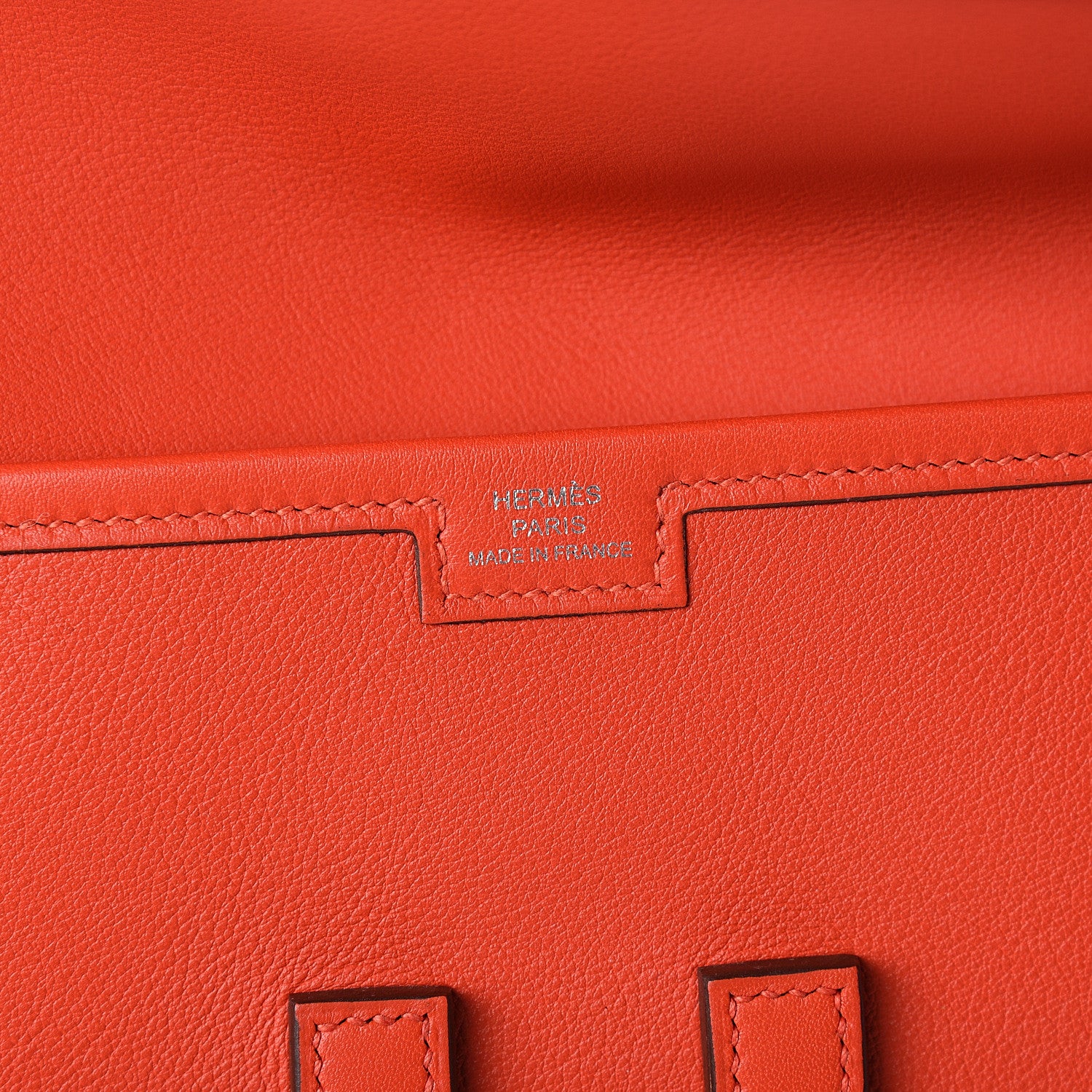 Hermes Swift Jige Elan 29 Clutch Capucine 5 of 8