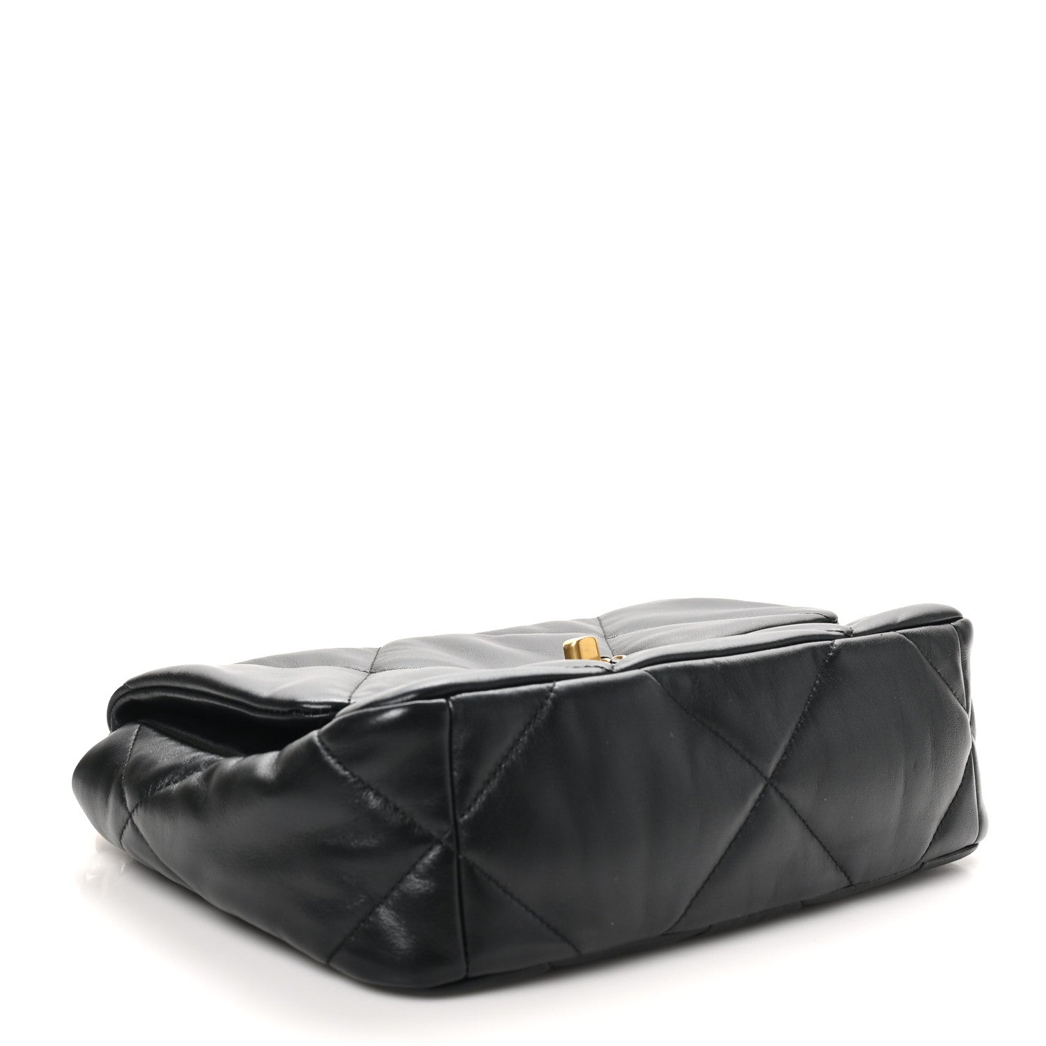 Chanel Lambskin Quilted Medium Chanel 19 Flap Black 4 of 12