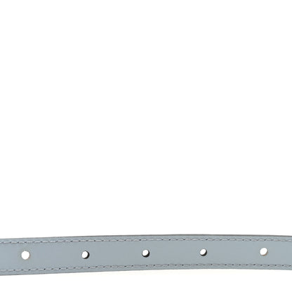 Gucci Calfskin Plutone Calfskin Interlocking G 15mm Belt 70 28 Blue 4 of 5