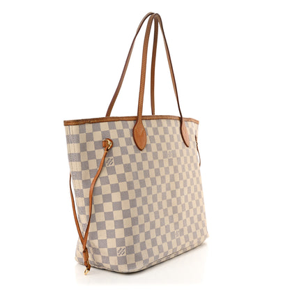 Louis Vuitton Damier Azur Neverfull MM 3 of 19