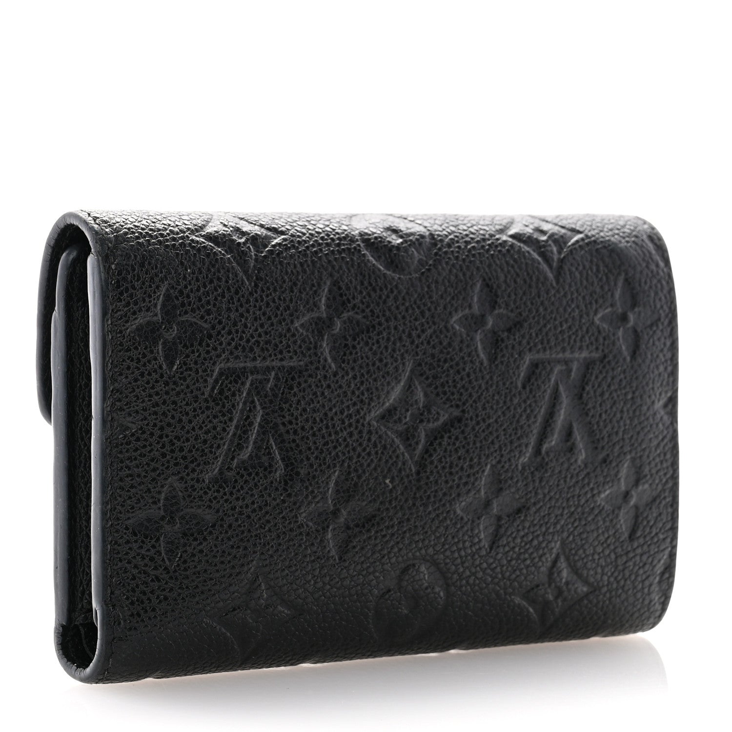 Louis Vuitton Empreinte Compact Curieuse Wallet Black 3 of 9