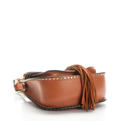 Chloe Calfskin Braided Small Hudson Bag Caramel 4 of 9