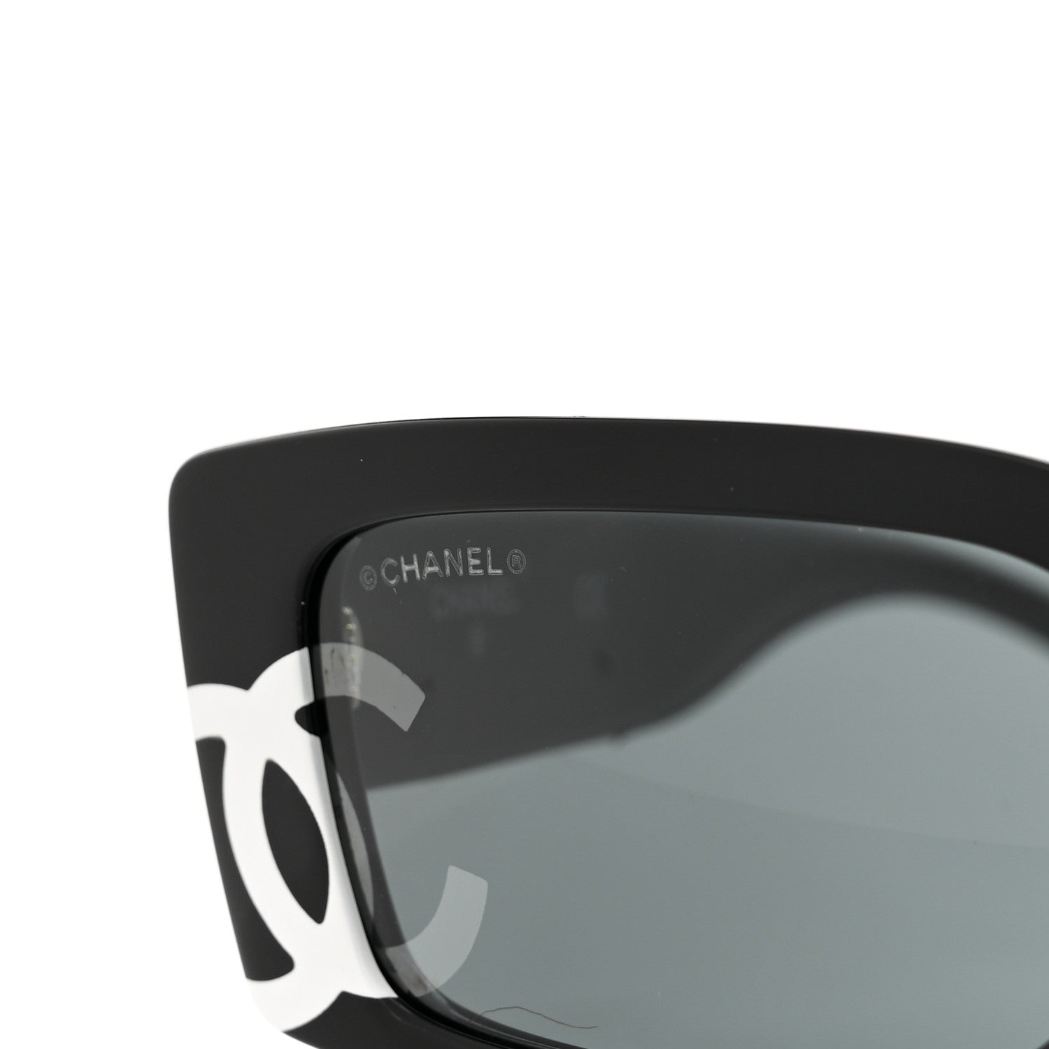 Chanel Acetate CC Sunglasses 71473 Black 1204943 – FASHIONPHILE