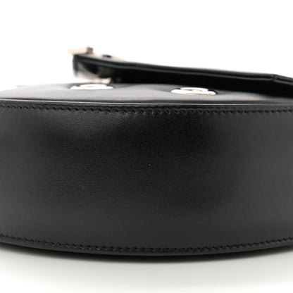 Saint Laurent Box Calfskin Grommet Crossbody Bag Black 10 of 11