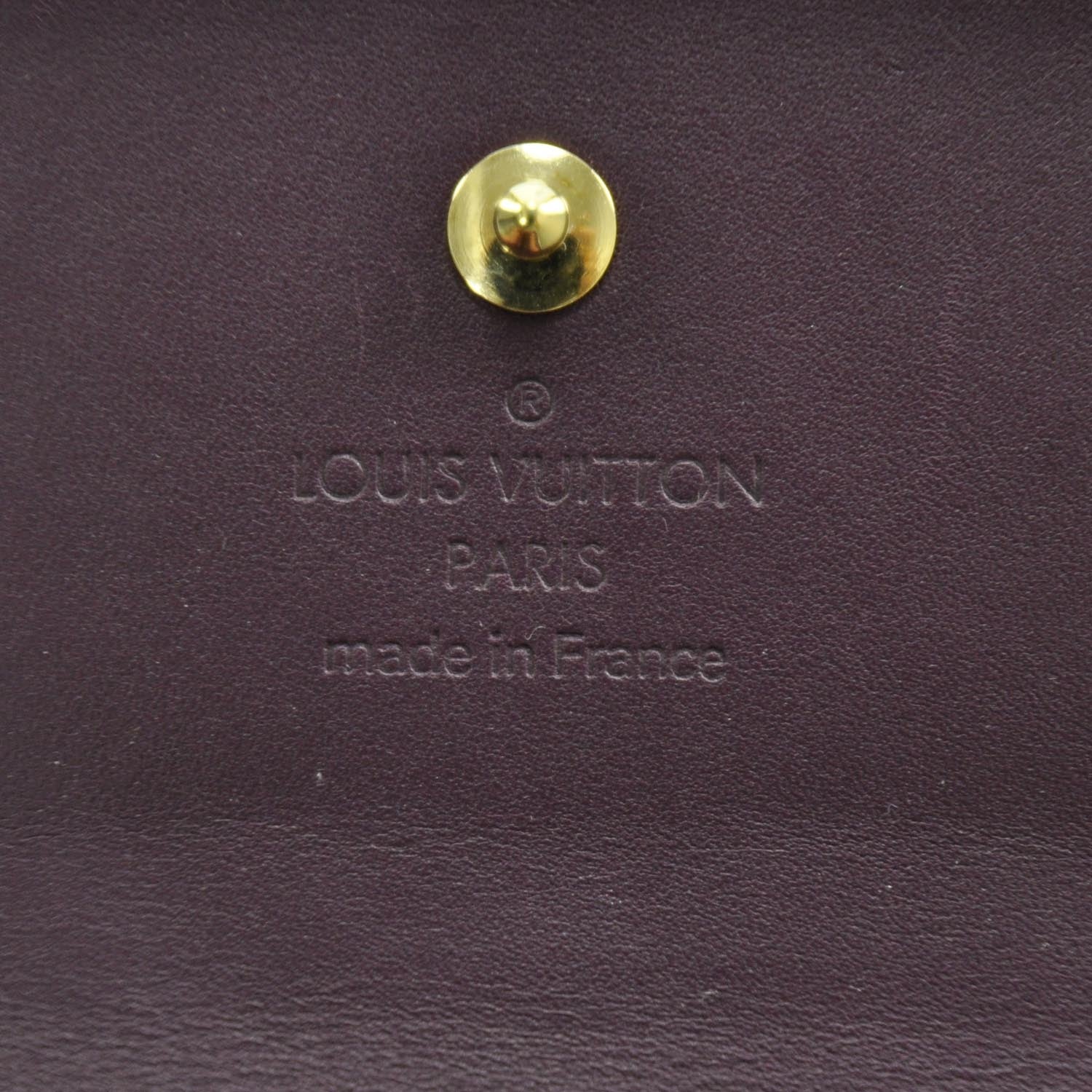 Louis Vuitton Vernis Elise Wallet Violet 8 of 9