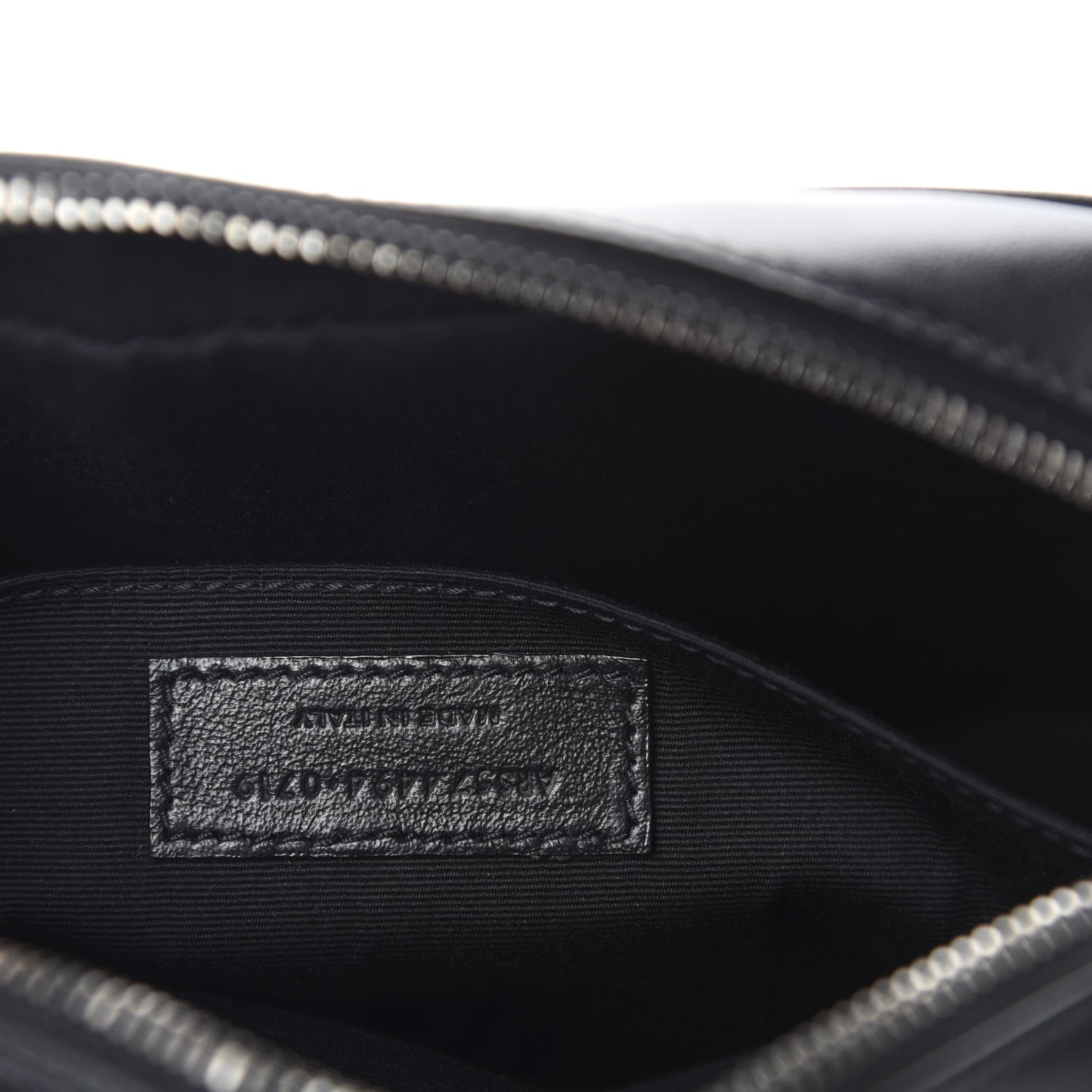 Saint Laurent Calfskin Matelasse Monogram Lou Camera Bag Black 9 of 11