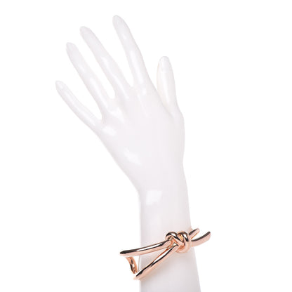 Balenciaga Rose Gold Hardware Knotted Cuff 2 of 5