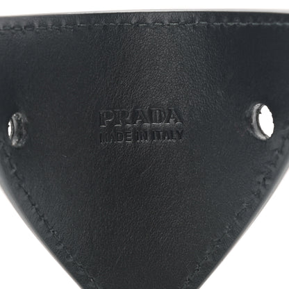 Prada City Calfskin Hair Clip Black 3 of 4