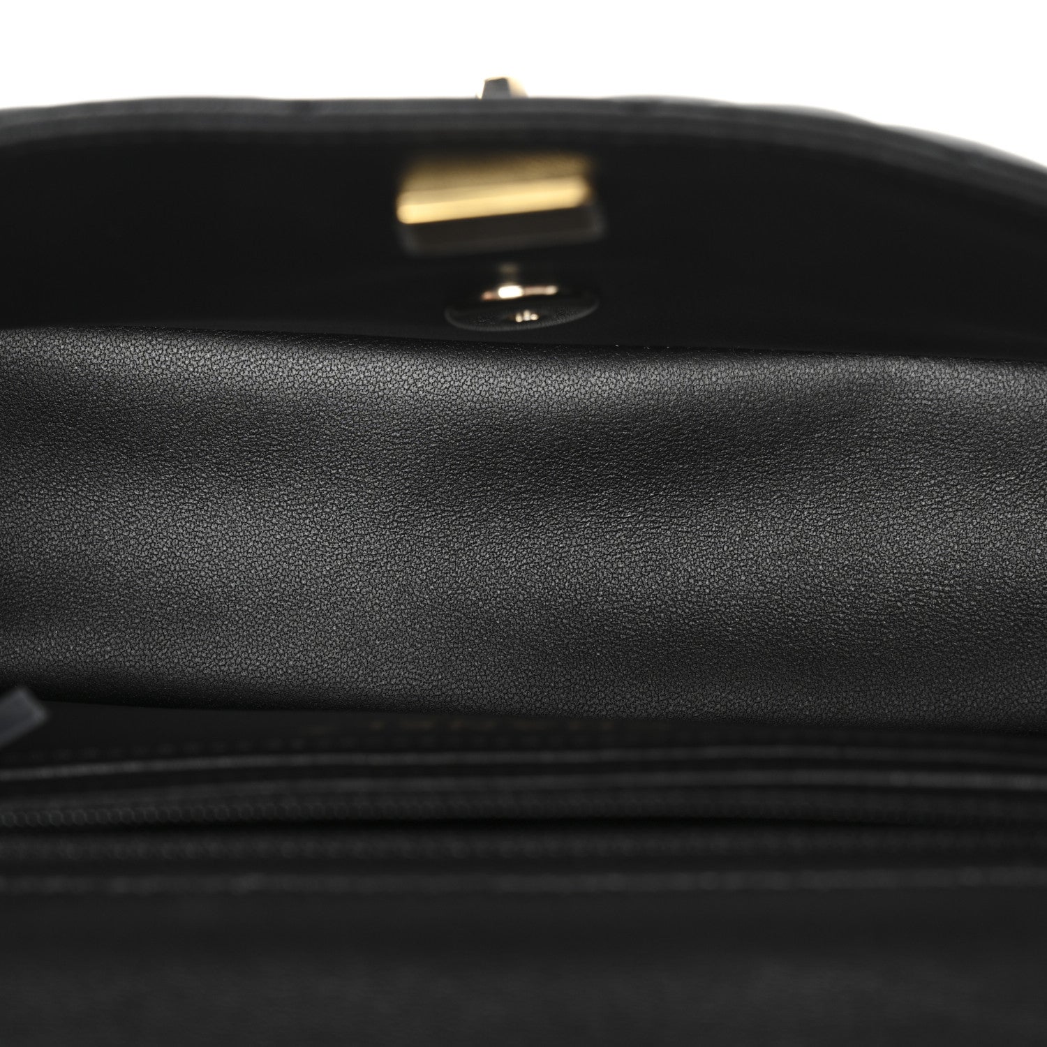 Chanel Lambskin Quilted Mini Rectangular Flap Black 5 of 11
