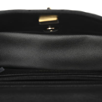 Chanel Lambskin Quilted Mini Rectangular Flap Black 5 of 11