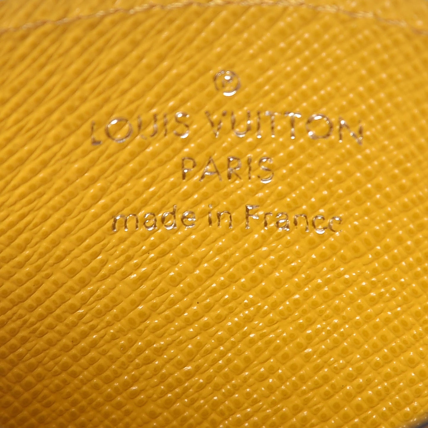 Epi Early Bird Card Holder Jonquille