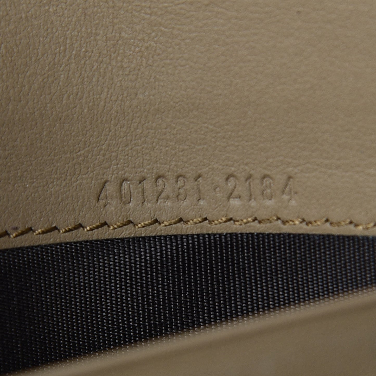 GG Supreme Monogram Mini Dionysus Chain Wallet Beige Taupe