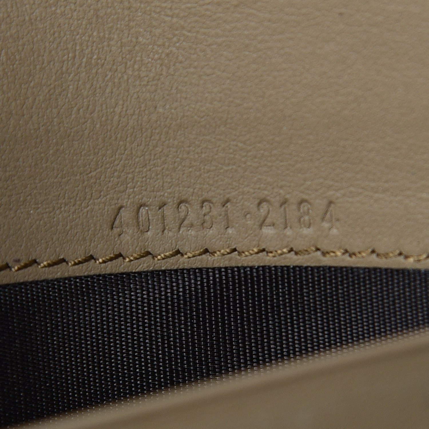 Gucci GG Supreme Monogram Mini Dionysus Chain Wallet Beige Taupe 9 of 11