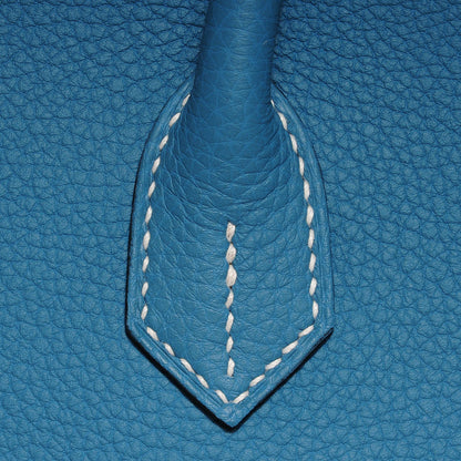 Hermes Togo Birkin 35 Blue Jean 10 of 27