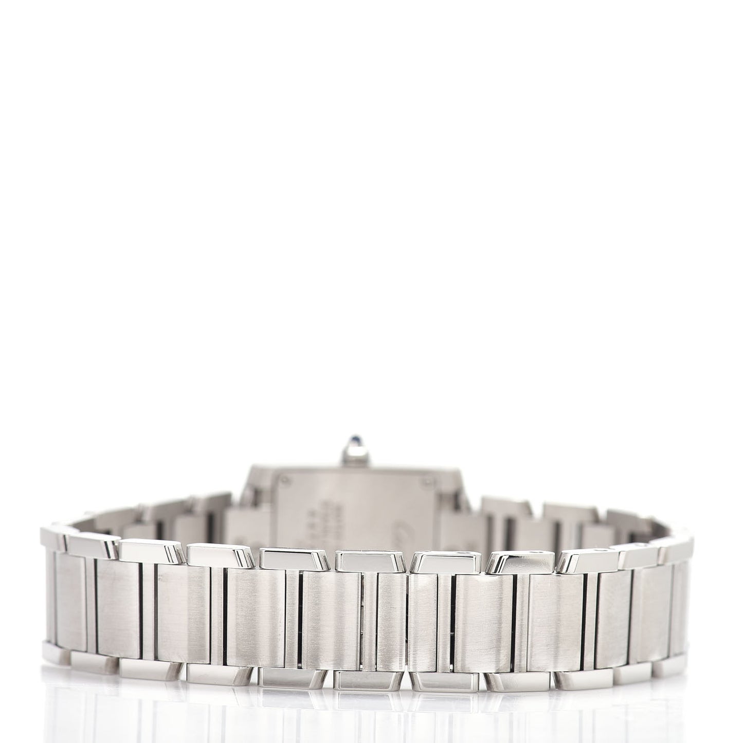 Stainless Steel 20mm Tank Francaise Quartz Watch