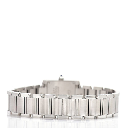 Cartier Stainless Steel 20mm Tank Francaise Quartz Watch 3 of 4