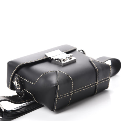 MCM Calfskin Ottomar Monogram Soft Berlin Belt Bag Black 5 of 10