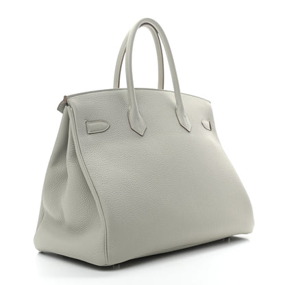 Hermes Togo Birkin 35 Gris Perle 2 of 8