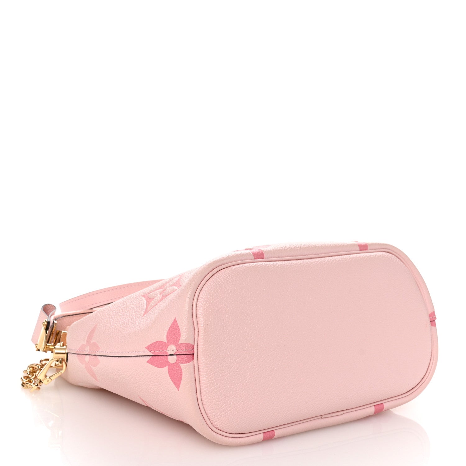 Louis Vuitton Empreinte Monogram Giant By The Pool Marshmallow Hobo PM Bouton De Rose 4 of 10