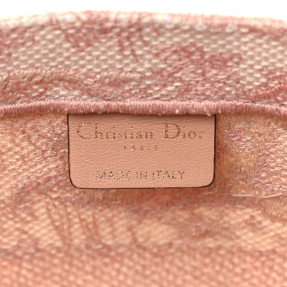 Christian Dior Canvas Embroidered Medium Dioriviera Toile De Jouy Book Tote Rose 6 of 18