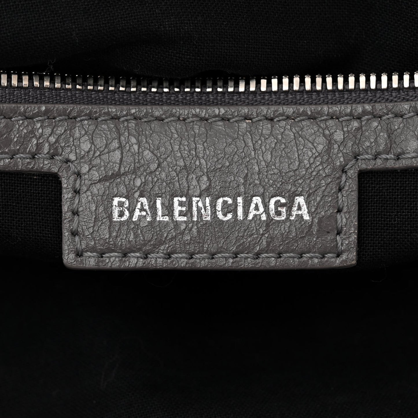 Agneau Arena Neo Cagole City Handbag Dark Grey