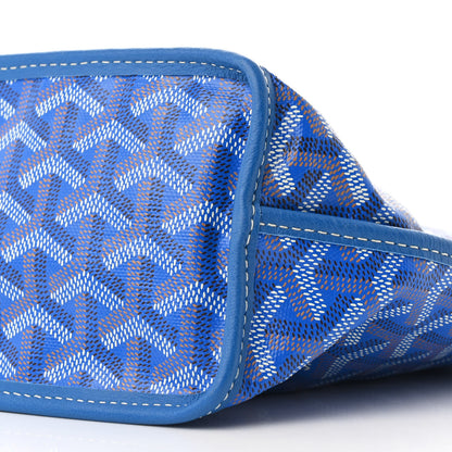 Goyard Goyardine Reversible Mini Anjou Sky Blue 18 of 19