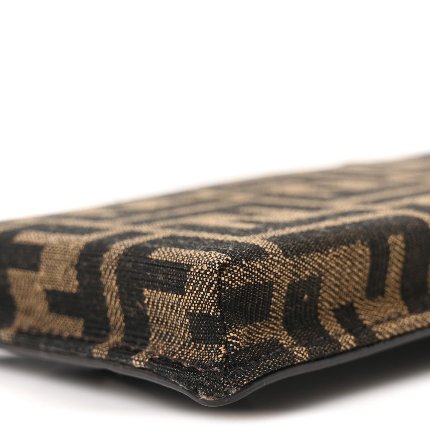 Fabric Jacquard FF 1974 Cell Pocket Strap You Tobacco Moro Black
