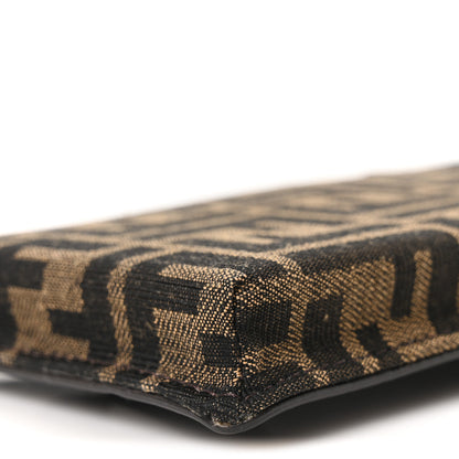 Fendi Fabric Jacquard FF 1974 Cell Pocket Strap You Tobacco Moro Black 11 of 11