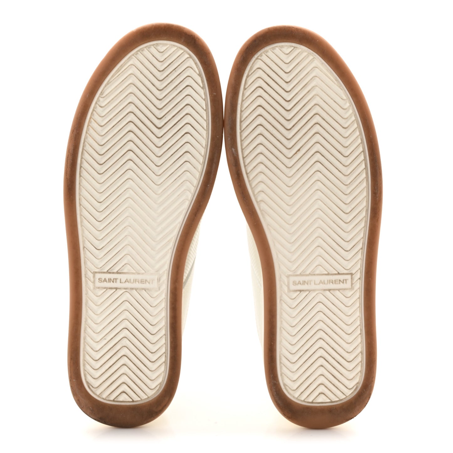 Calfskin Perforated Womens Sneakers 38.5 White