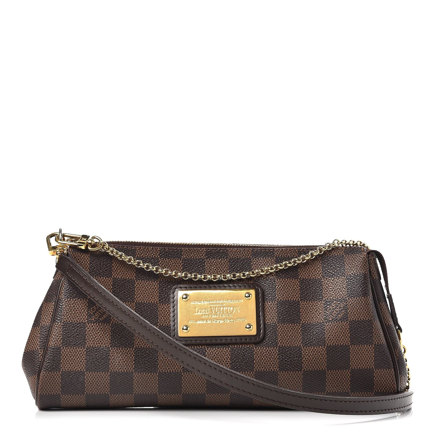 Damier Ebene Eva Clutch