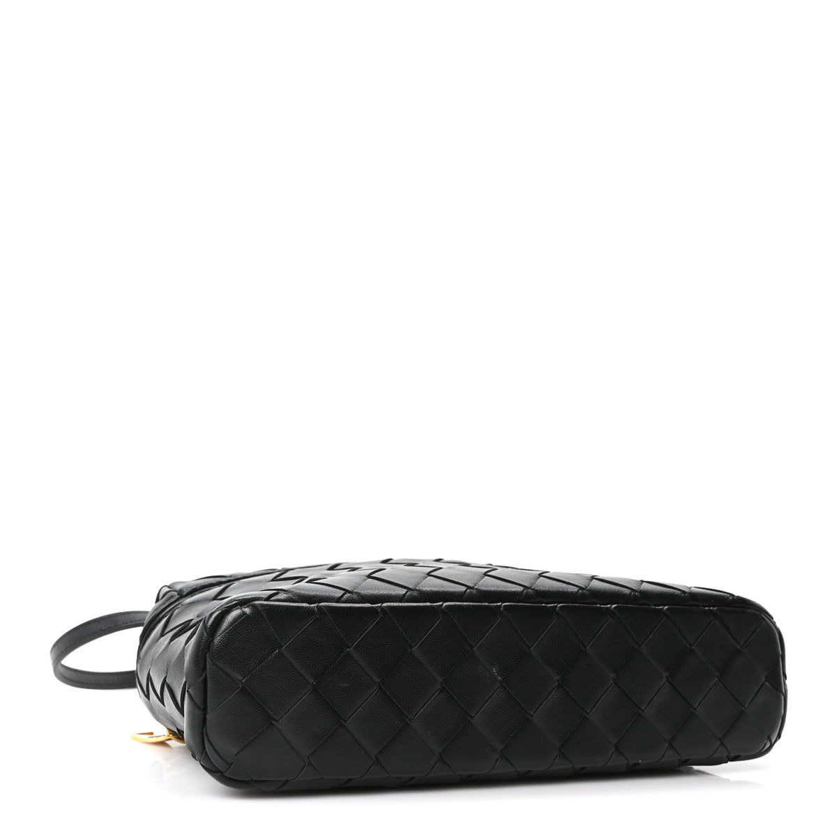 Bottega Veneta Calfskin Intrecciato Bang Bang Vanity Case Black 4 of 9