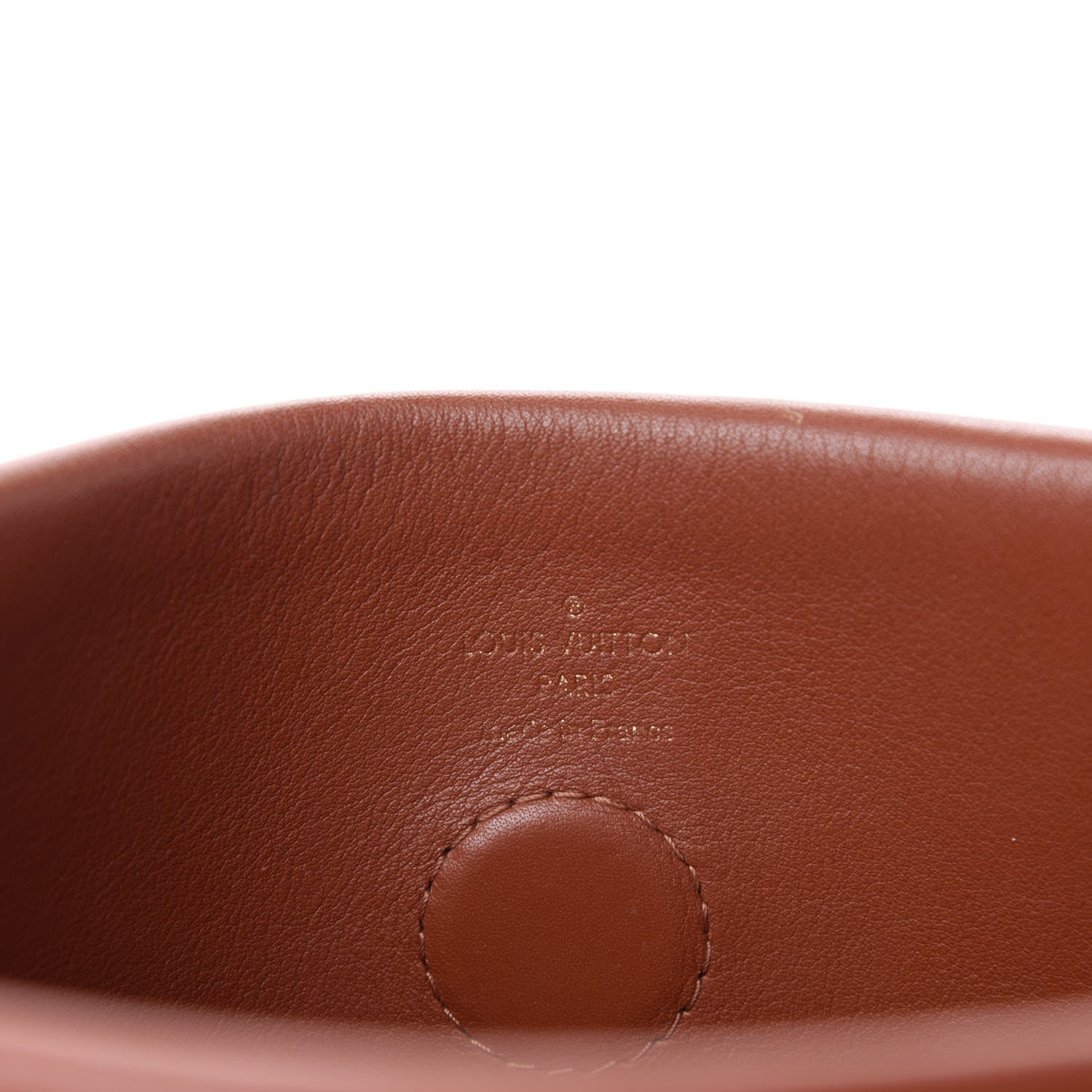 Louis Vuitton Monogram Tuileries Besace Caramel Rouge 9 of 10