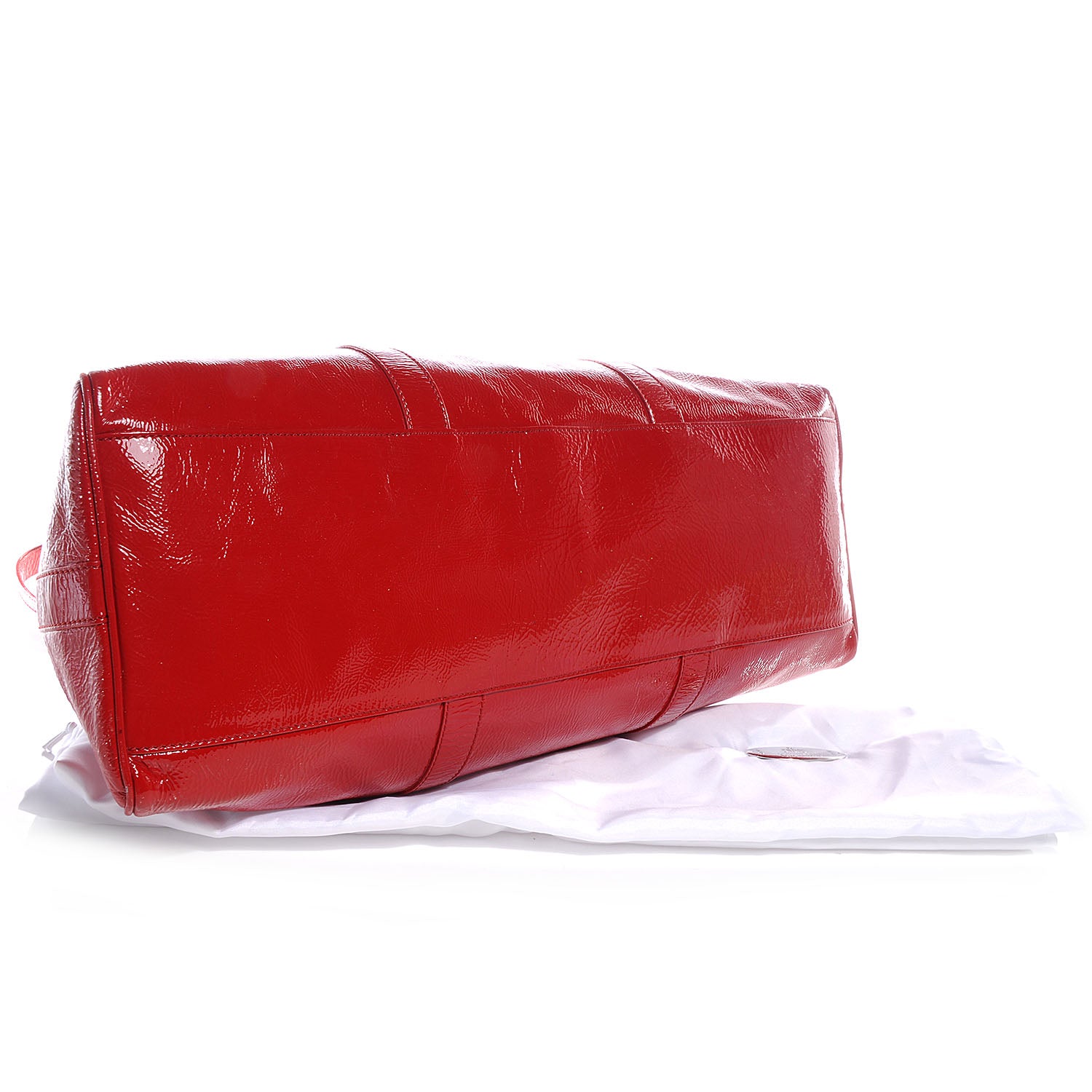 Fendi Vitello Naplak Oversized Bag De Jour Rosso 4 of 9