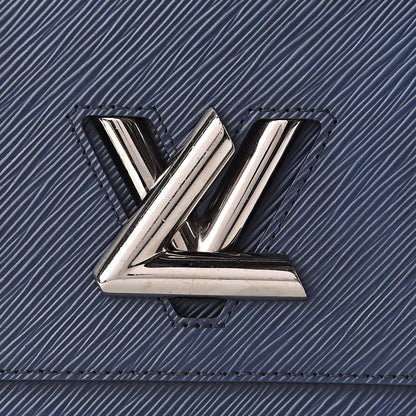 Louis Vuitton Epi Twist Shoulder Bag MM Indigo 9 of 11