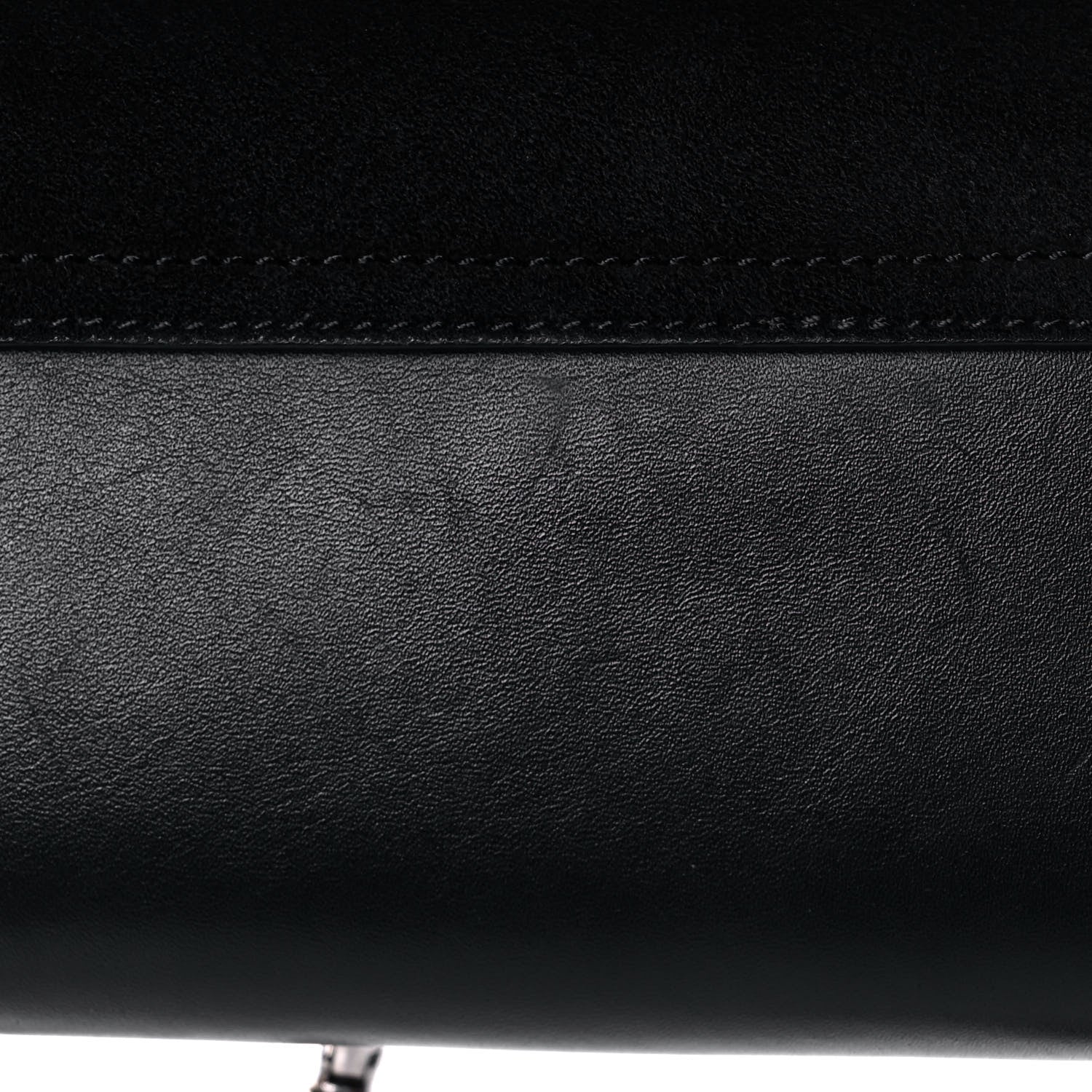 Chloe Suede Calfskin Mini Faye Shoulder Bag Black 11 of 14