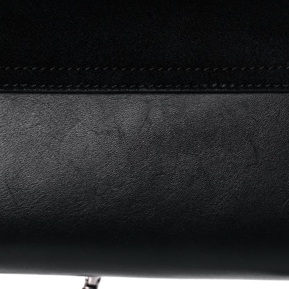 Chloe Suede Calfskin Mini Faye Shoulder Bag Black 11 of 14