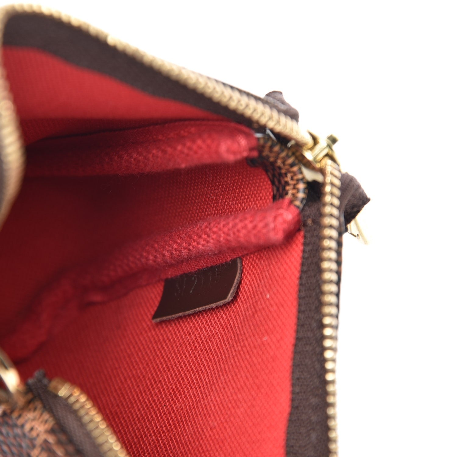 Louis Vuitton Damier Ebene Mini Pochette Accessories 7 of 8