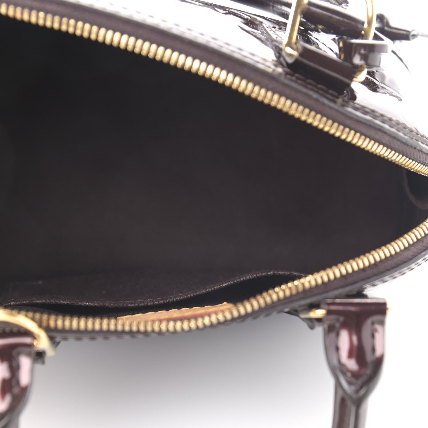Louis Vuitton Vernis Alma BB Amarante 5 of 15