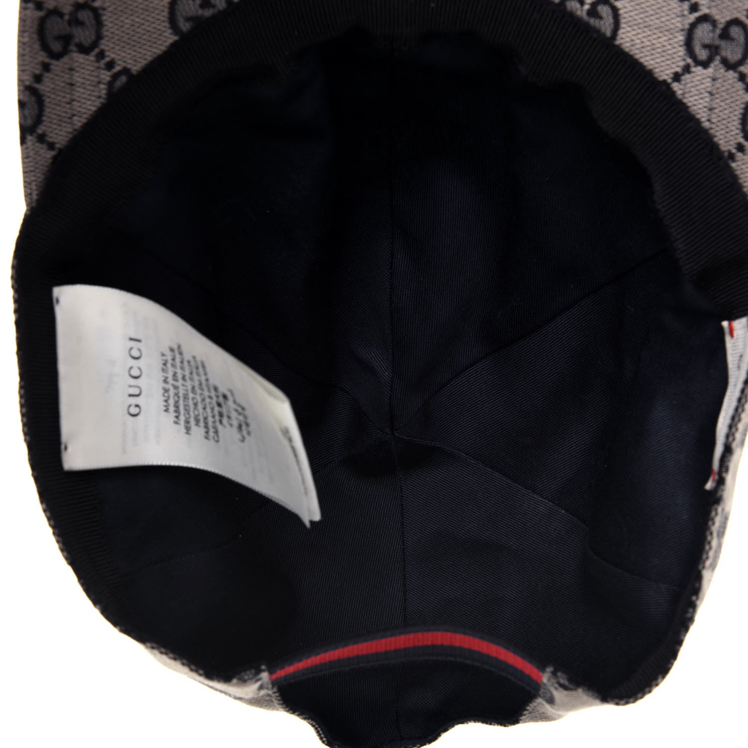 Gucci Monogram Kids GG Hat L Navy Blue 7 of 11