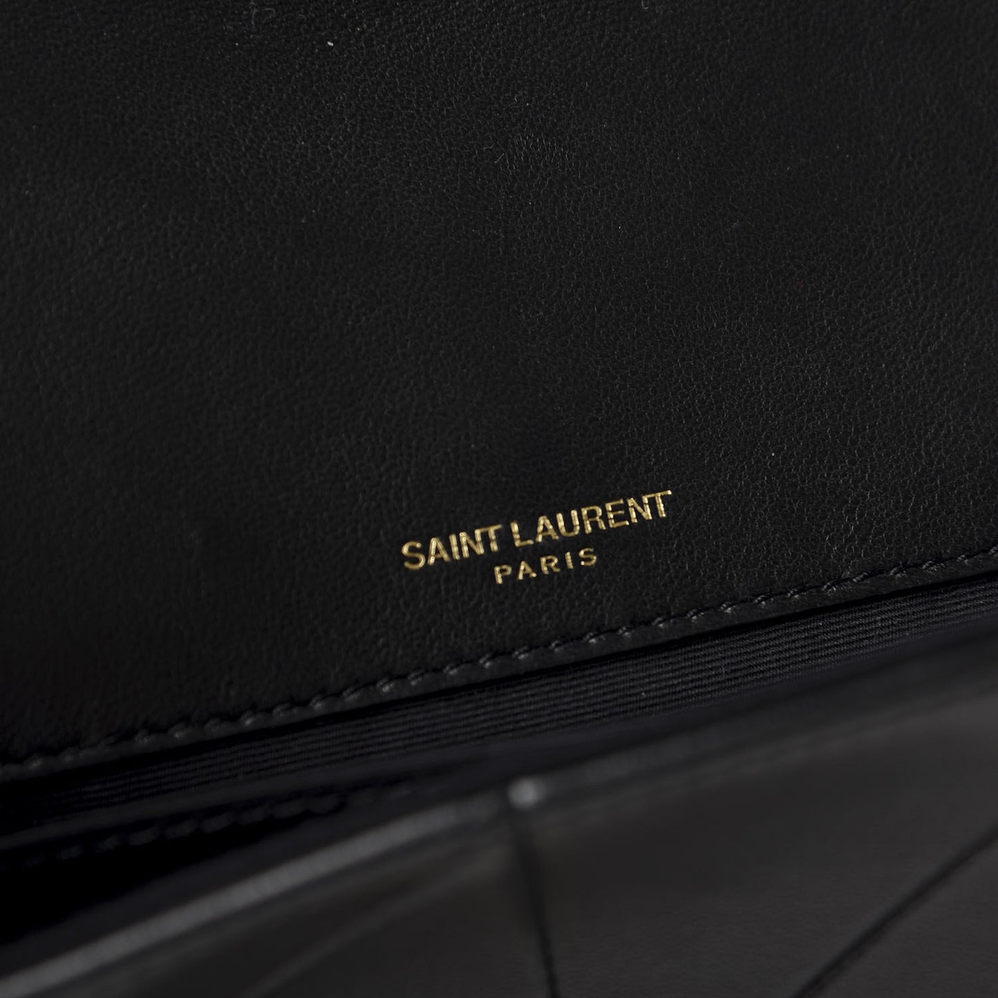 Lambskin Patchwork Monogram Medium Jamie Black