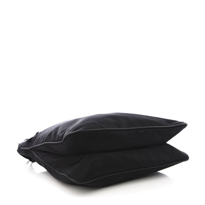 Prada Nylon Vela Flat Messenger Bag Black 3 of 8