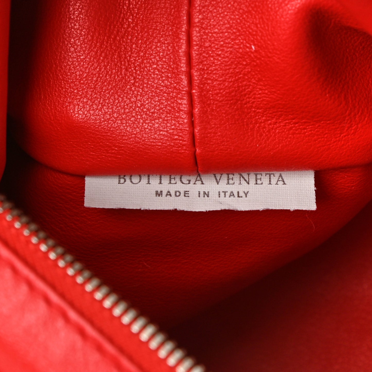 Calfskin Mini Double Knot Bag Red