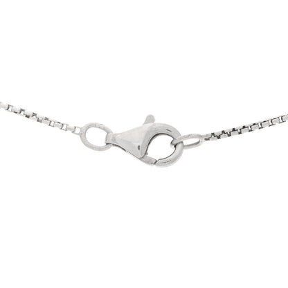David Yurman Sterling Silver Diamond Prasiolite 9mm Petite Chatelaine Pendant Necklace 5 of 5