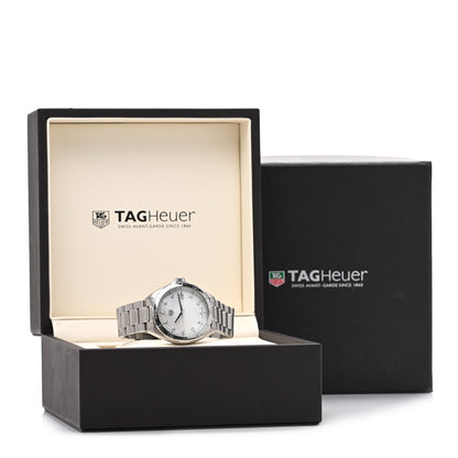 Tag Heuer Stainless Steel Diamond Mother of Pearl 35mm Formula 1 Lady Quartz Watch WBJ1319 5 of 5