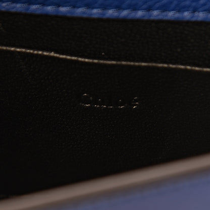 Chloe Calfskin Small Nile Bracelet Minaudiere Bag Majesty Blue 6 of 10
