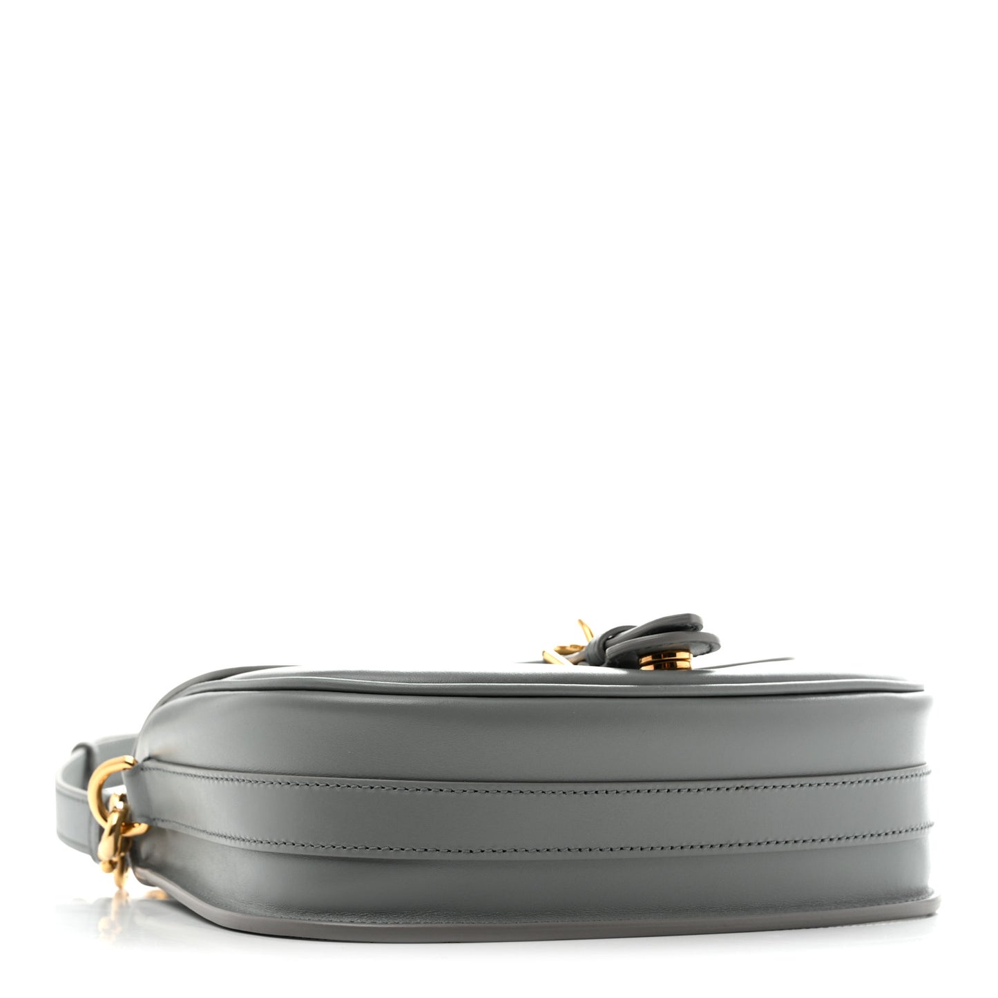 Box Calfskin Medium Bobby Flap Gray